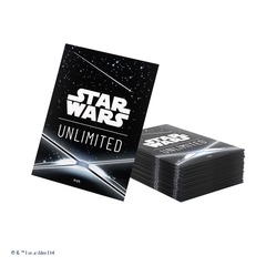 Star Wars Unlimited Art Sleeves - Card Back Black